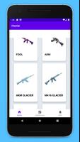 Daily Free Skins : PUBG Skins Free Weapon Skins скриншот 1