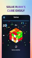 Rubik Cube Solver Affiche