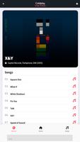 Coldplay: Songs & Music capture d'écran 2
