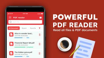قارئ PDF - عارض المستندات الملصق