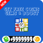 Get free Coins, Gems and Boost for Parcheesi icône