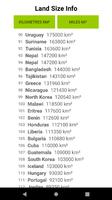 Land Size Info captura de pantalla 1