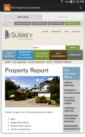 BC Property Assessment capture d'écran 1