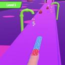 Nail stack Nail Run Girl Game APK