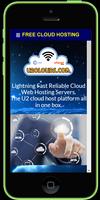 U2Clouds Free Cloud Website Ho ภาพหน้าจอ 1