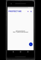 Protect Me(Secure your password) captura de pantalla 1