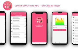 Opus to mp3 converter - opus m Affiche