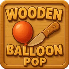 Wooden Balloon Pop