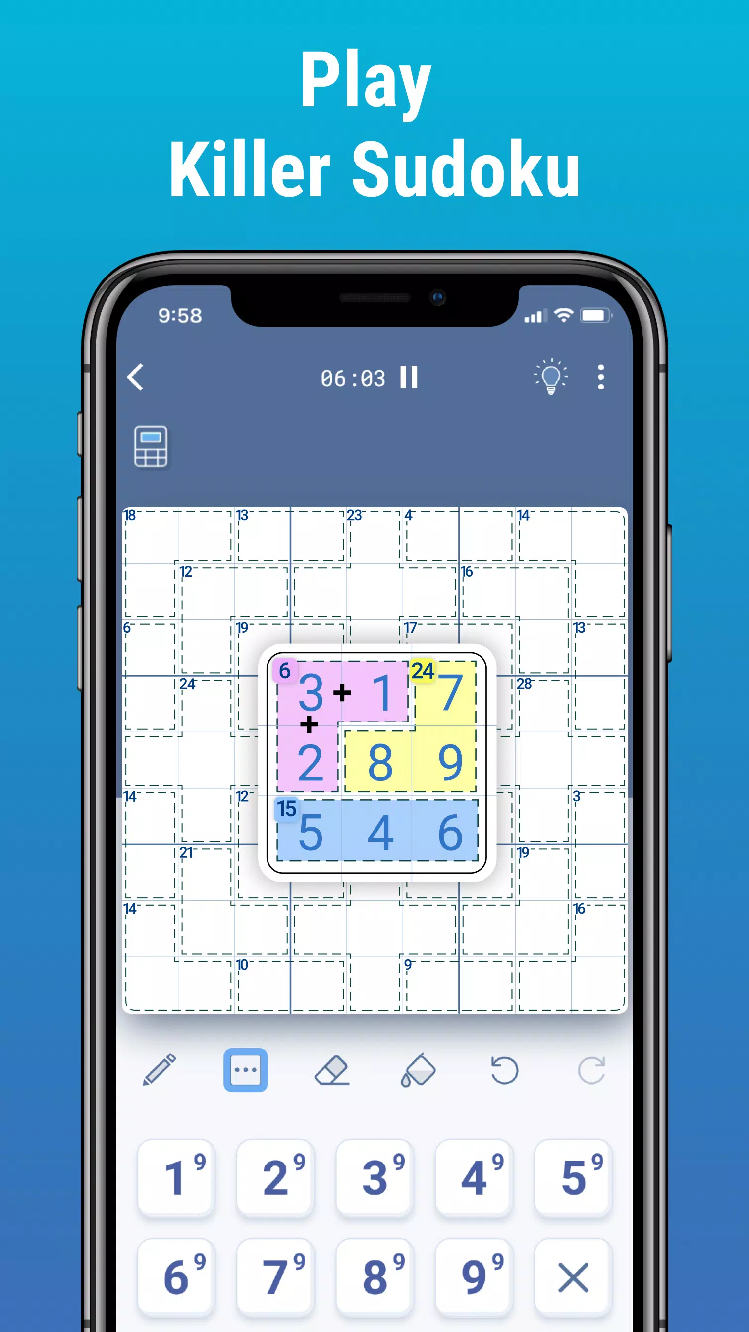 Killer Sudoku por Sudoku.com – Apps no Google Play