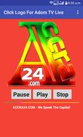 ACCRA24 - Ghana Radio Station Affiche