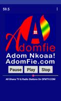 Adom Fie Radio - Ghana Ekran Görüntüsü 1