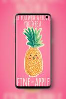 Cute Pineapple Wallpapers HD ポスター