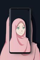 Teen Muslim Cartoon Wallpapers HD-poster
