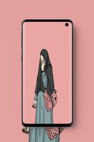 Teen Muslim Cartoon Wallpapers HD screenshot 1