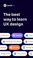 UX Design, UI Learn: Uxcel Go-poster