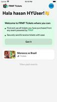 برنامه‌نما FRMF Tickets عکس از صفحه