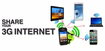 Share mobile Internet! 4G Free Hotspot Tethering