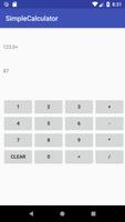 Simple Calculator syot layar 1