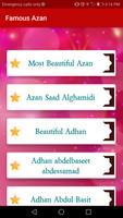 Famous Azan(Azan App,Azan Ringtones,Azan Alarm) स्क्रीनशॉट 2