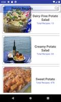 Potato: quick food recipe poster