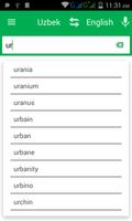 Uzbek English Dictionary capture d'écran 2