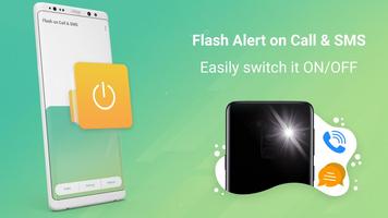 Flash Alert on call: Flash on Call and SMS, LED plakat