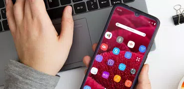 Launcher for Samsung A70: Theme for Galaxy A70