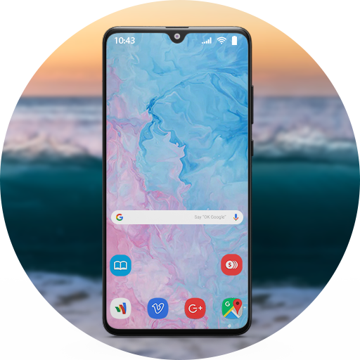 Launcher for Samsung A70: Theme for Galaxy A70