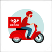 kfood delivery boy Zeichen