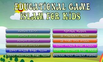Game Edukasi-Islam for Kids Affiche