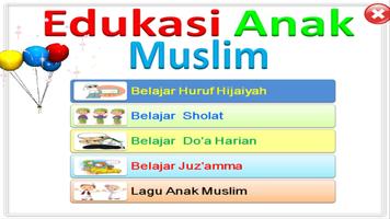 Edukasi Anak Muslim Affiche