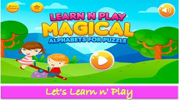 Magical Alphabet & Coloring poster