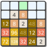 2048 Falling numbers game - Drop number and merge