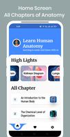 Learning Of Human Anatomy Affiche