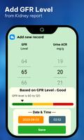 Kidney Health App, GFR Tracker capture d'écran 3