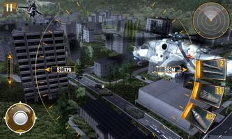 Air Mission Gunship Battle Call Of War 3D capture d'écran 2