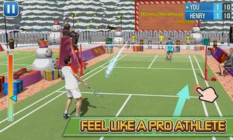 Passion Badminton Star Legend 3D - Jump Smash 2019 Ekran Görüntüsü 1