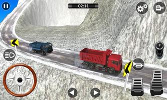 Heavy Truck Simulator : Hill Climb Driving 3D capture d'écran 3