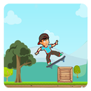 Fun Skater Boy - Simple Skating Adventure Game APK