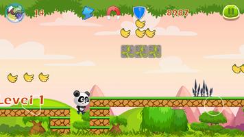 Panda Runner Fruits screenshot 2