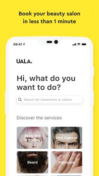 Uala - Book hairdressers, beauticians and massages 海报