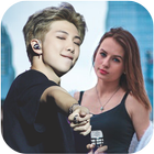 Selfie With Rap Monster: RM Bts Wallpapers of Kpop icône