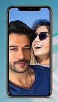 Selfie avec des acteurs turcs Fonds d'écran Affiche
