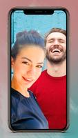 Selfie with Turkish Actresses: Celebrity Wallpaper Affiche