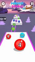 Rouler Ball Jeu : Ball Course Affiche