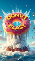 Donut Blast الملصق