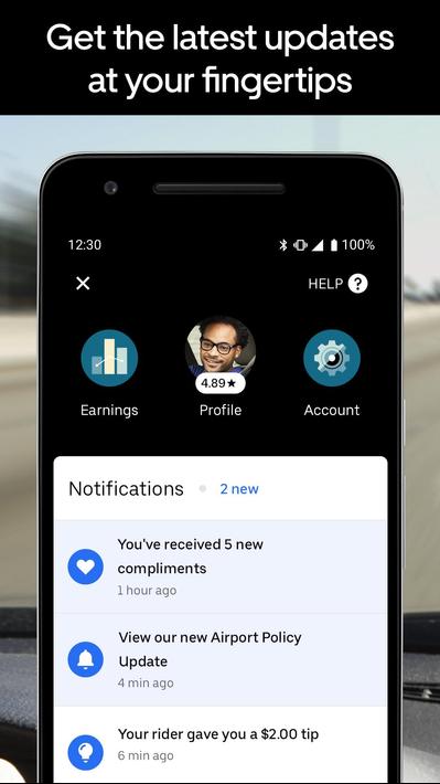 Uber - Driver: Drive & Deliver screenshot 3