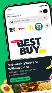 Uber Eats: Food and Grocery