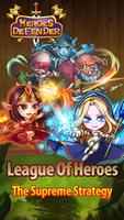 Defender Heroes Premium Poster
