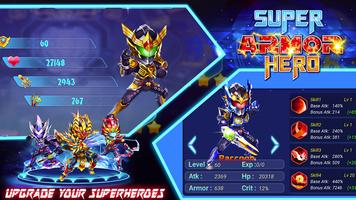 Superhero Armor Plakat